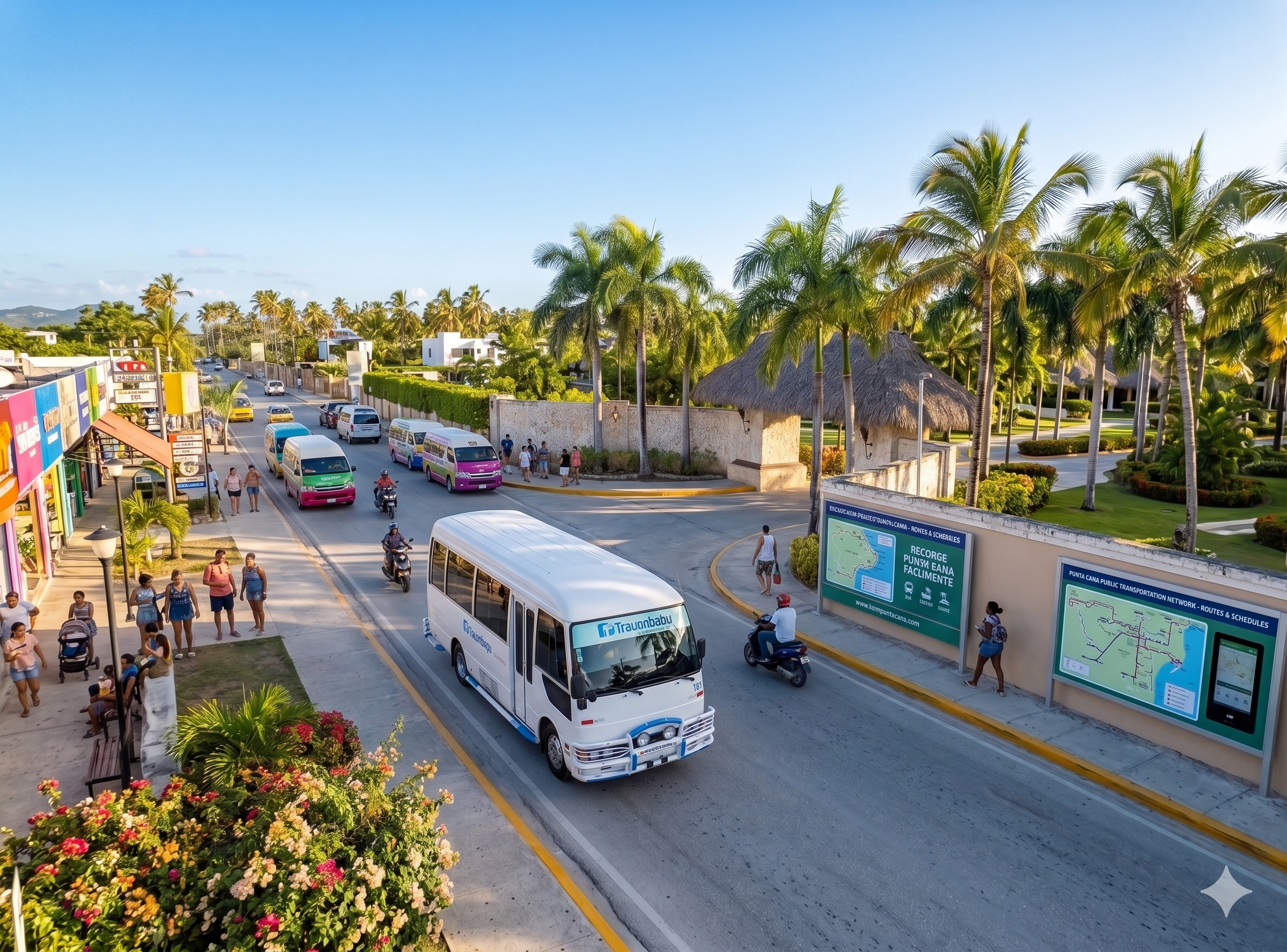Public Buses in Punta Cana